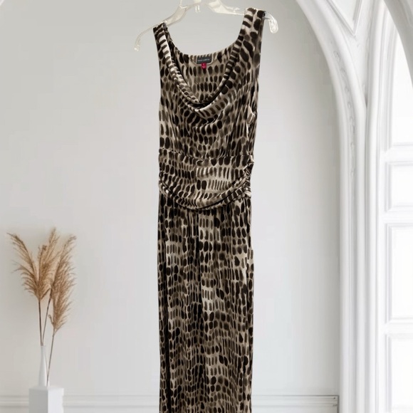 Vince Camuto Dresses & Skirts - Vince Camuto Leopard Print Maxi Dress